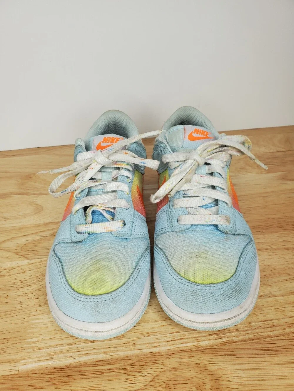 Nike Dunk Low BG Heat Map Glacier Blue GS Size 5.5Y HF4797 474